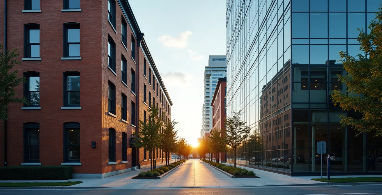 Split view of residential and commercial Toronto properties in one portfolio